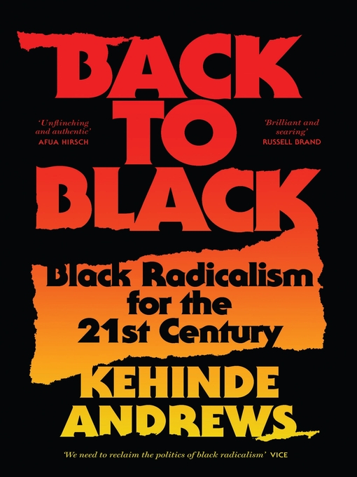 Title details for Back to Black by Kehinde Andrews - Available